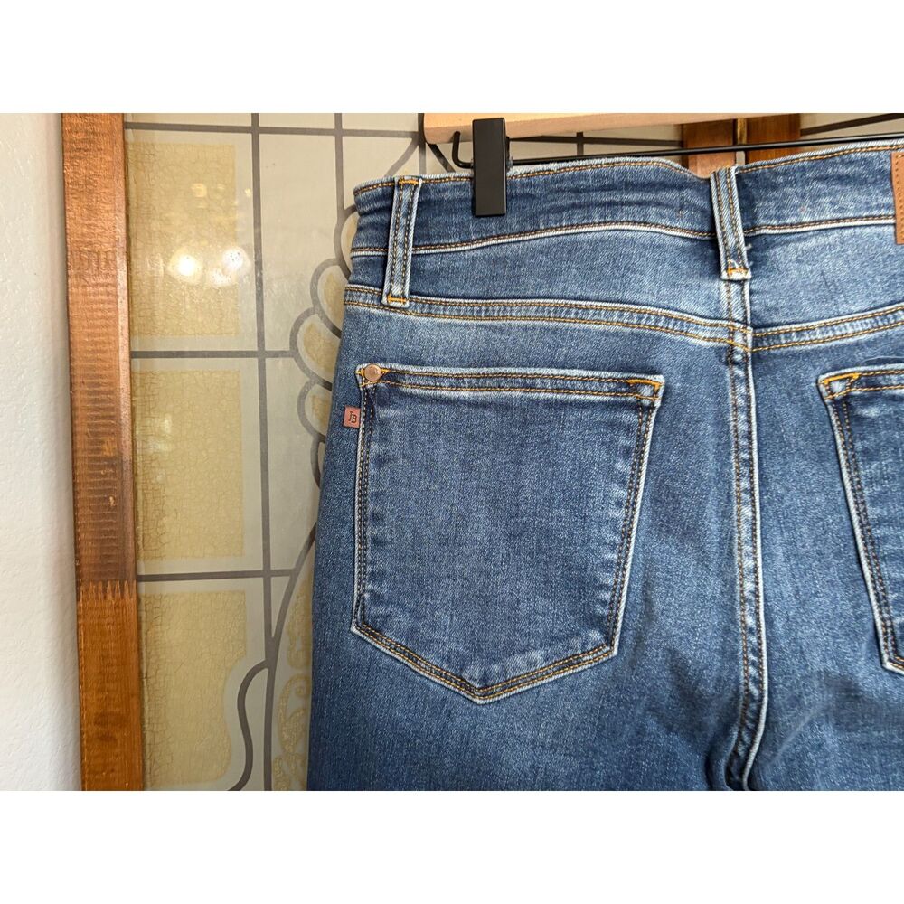 Judy Blue Straight Fit Leg Dark Wash Denim Jeans Style JB82561DK Size 11/30 - Picture 7 of 16